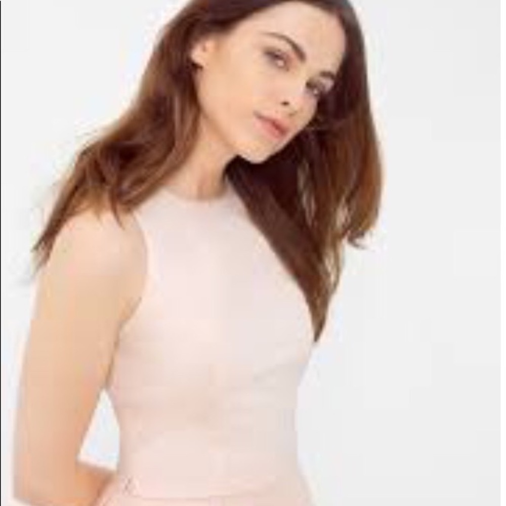 White House Black Market tank cami, pale pink